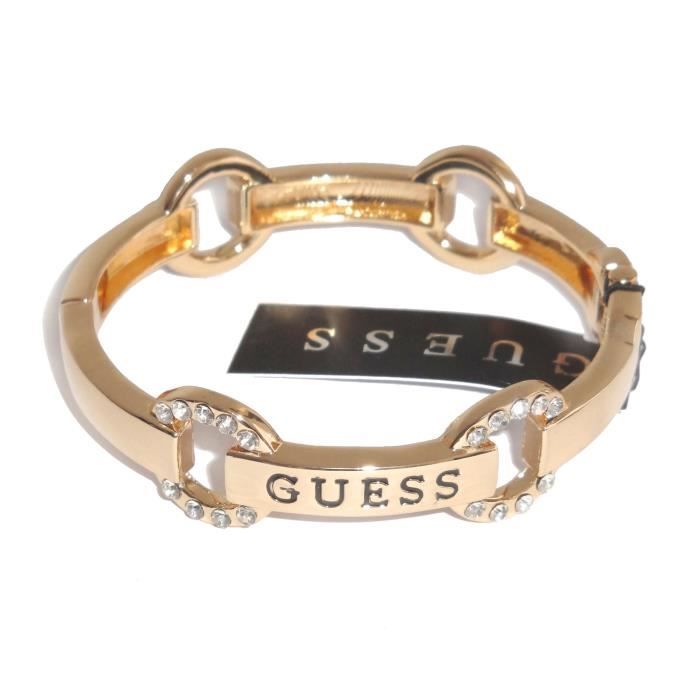 BRACELET , GOURMETTE Bracelet Guess Femme Doré Logo B1123557C1DS