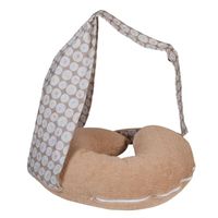 COUSSIN ALLAITEMENT TINEO Coussin maternité Myala en éponge Noisette COUSSIN ALLAITEMENT TINEO Coussin maternité Myala en éponge Noisette