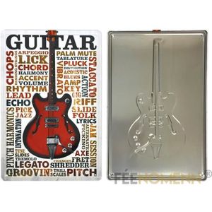 Plaque Deco Metal Guitare Achat Vente Pas Cher