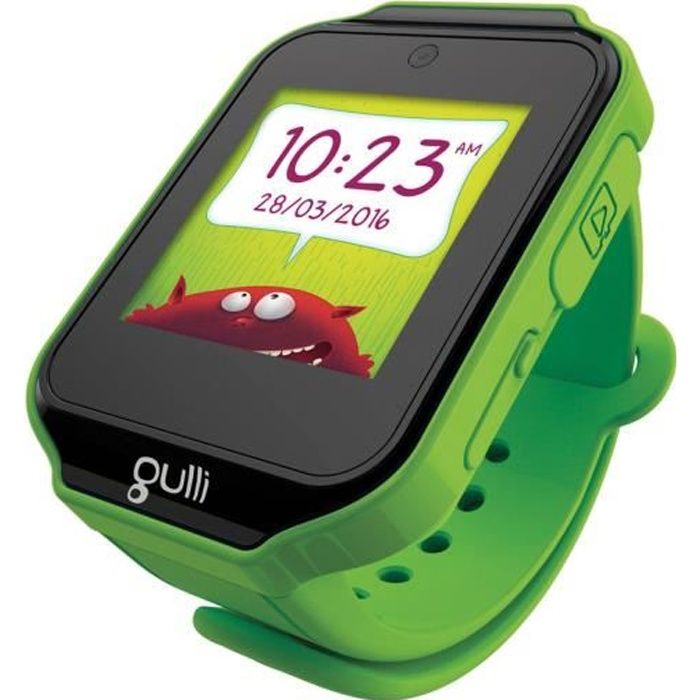 GULLI Montre Bluetooth Connectée - Verte