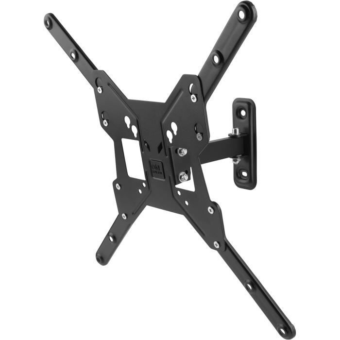 ONE FOR ALL WM2441 Support mural inclinable et orientable a 90° pour TV