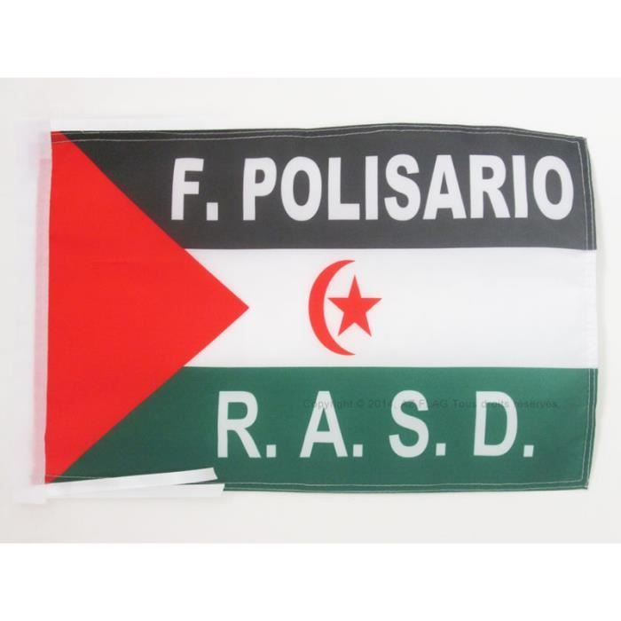 Drapeau Frente Polisario Sahara Occidental 45x30cm - RASD ...