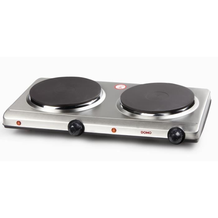 DOMO DO311KP Plaque de cuisson posable en fonte Inox Achat / Vente plaque posable Cdiscount