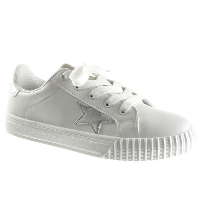 Mara D Baskets DAISY Femme Collection Printemps Eté Gris - Chaussures Basket montante Femme Mara D Baskets DAISY Femme Collection Printemps Eté Gris - Chaussures Basket montante Femme