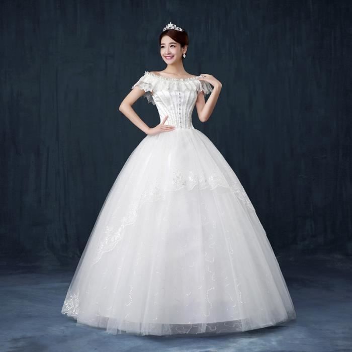 Exclaimhere Robe De Mariee Xl