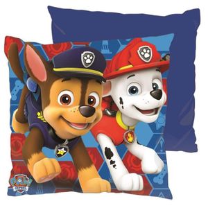 COUSSIN PAT PATROUILLE Coussin imprimé 35x35 cm - Bleu