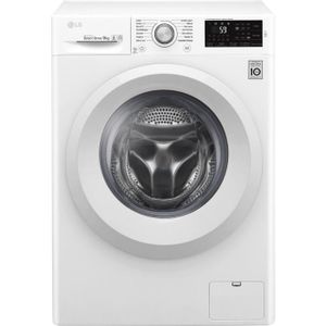LAVE-LINGE LG-F92J53WH Lave linge frontal 9Kg 1200t Direct Dr