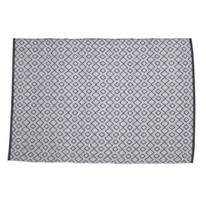 TAPIS D’EXTÉRIEUR SOLYS Tapis d'extérieur - PVC - 120 x 180 cm - Ble
