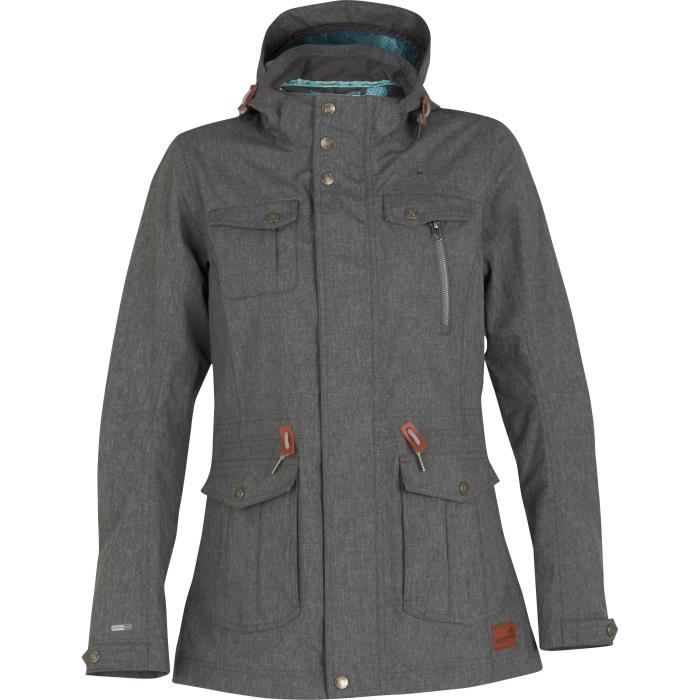 WANABEE Veste technique - Femme - Gris / Chine