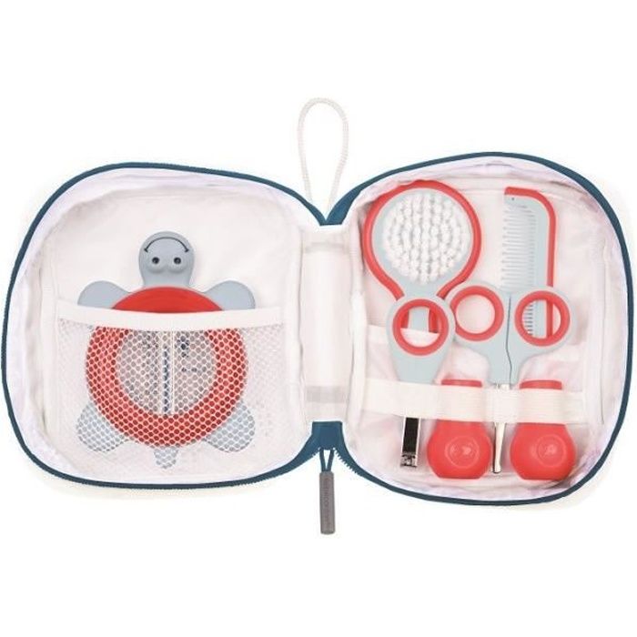 BEBE CONFORT Set de toilette - Rouge et blanc