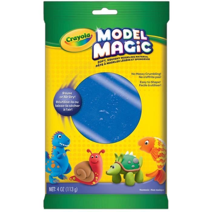 CRAYOLA Sachet Individuel 113gr Model Magic Bleu