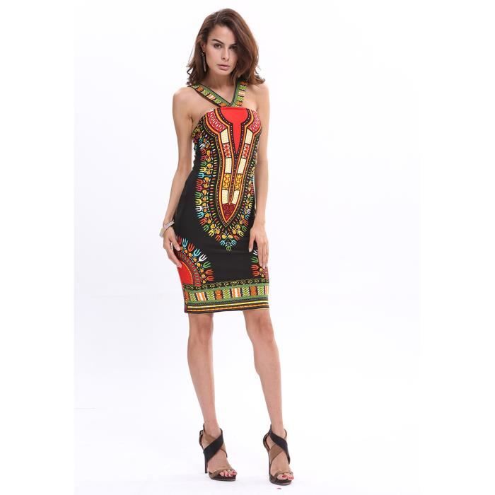 Robe femme moulante/fourreau bustier longue au genou à ...