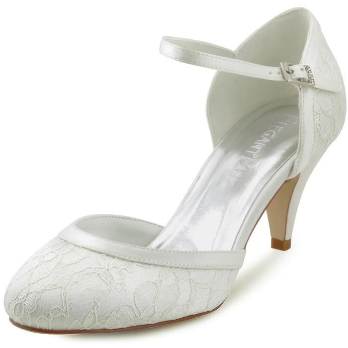 lbung Hc1508 spitze w Hochzeit Heels Geschlossene 35 bgel 3iflwl Zehe Kitten Prom Brautschuhe Taille 66q8pS