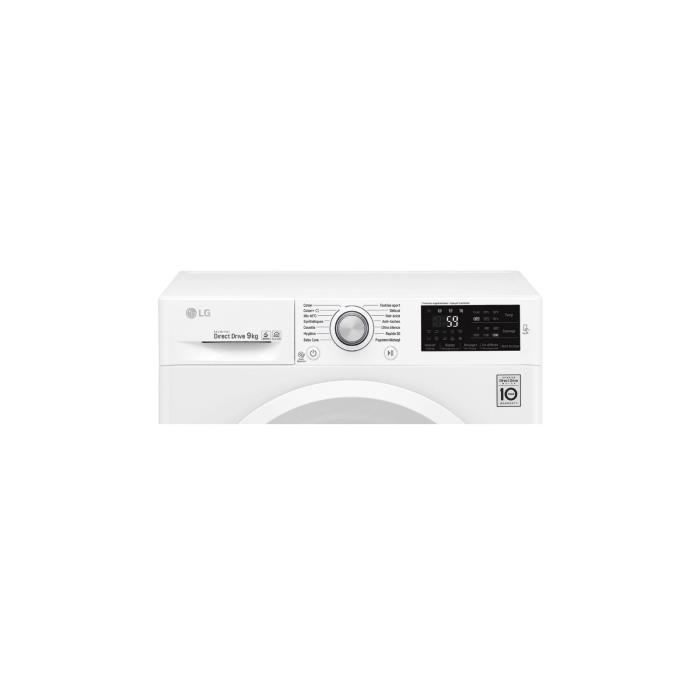 -F92J53WH Lave linge frontal 9Kg 1200t Direct1