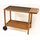 Desserte SUMATRA bois grande taille pour plancha-