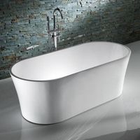 BAIGNOIRE - KIT BALNEO Baignoire ilot ovale acrylique -170x80 cm- Bruges BAIGNOIRE - KIT BALNEO Baignoire ilot ovale acrylique -170x80 cm- Bruges
