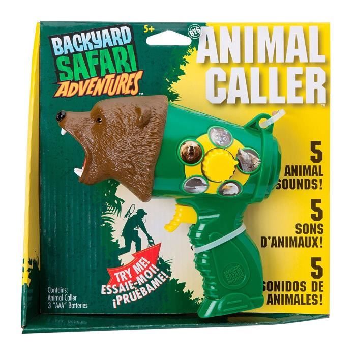 ALEX L'imitateur d'animaux Backyard Safari - Cardan - Apartir de 5 ans