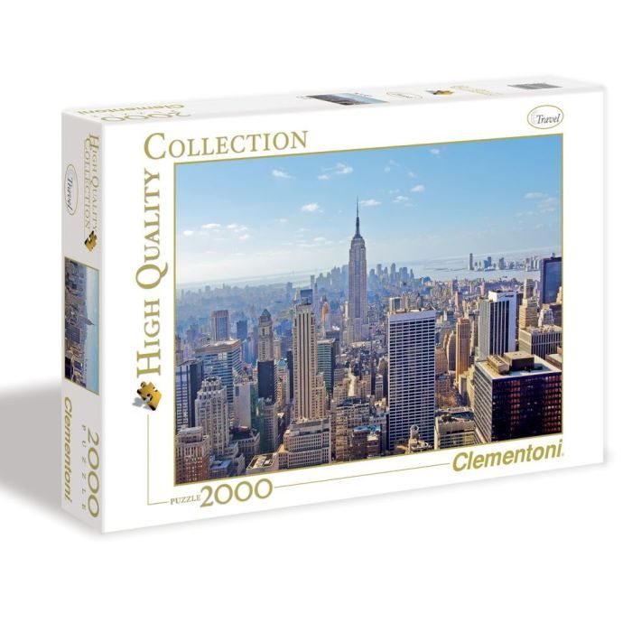 CLEMENTONI Puzzle New York 2000 pièces