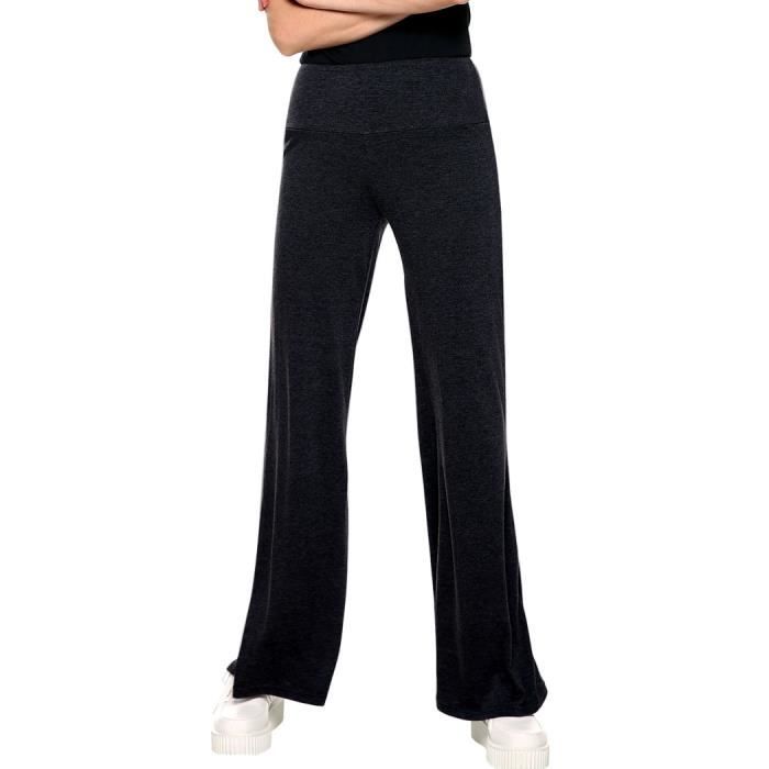 Casual Finejo Long Taille Pantalon Haute Femmes Qthdsr