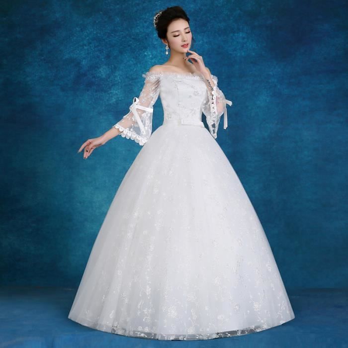 Exclaimhere Robe De Mariee Xl