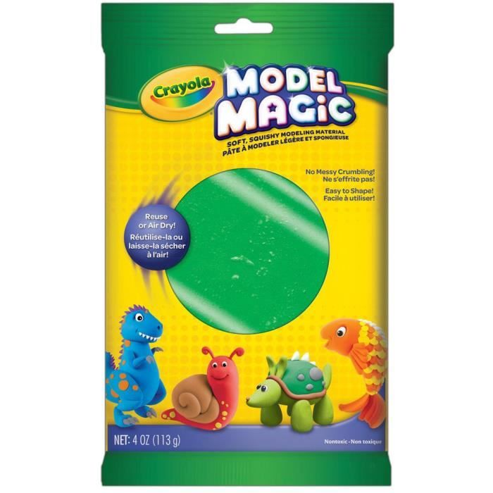 CRAYOLA Sachet Individuel 113gr Model Magic - Vert