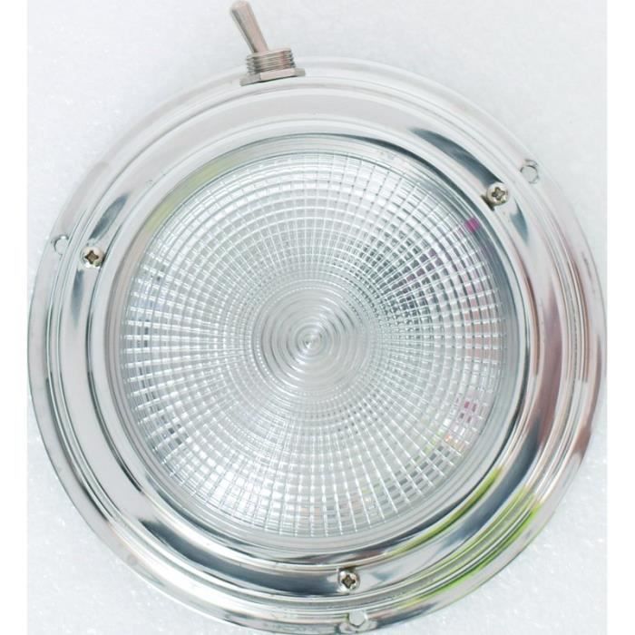 EUROMARINE Plafonnier Inox 140Mm 25W