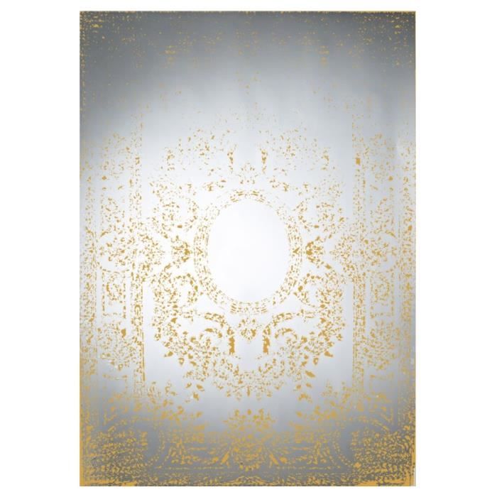 Wallpaper Casa Padrino Miroir Mural Art Deco Vintage Bronze 101 X H 142 Cm Free HD
