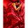PARURE DE LIT SATIN 4 PCS ROUGE LIT 90 CM