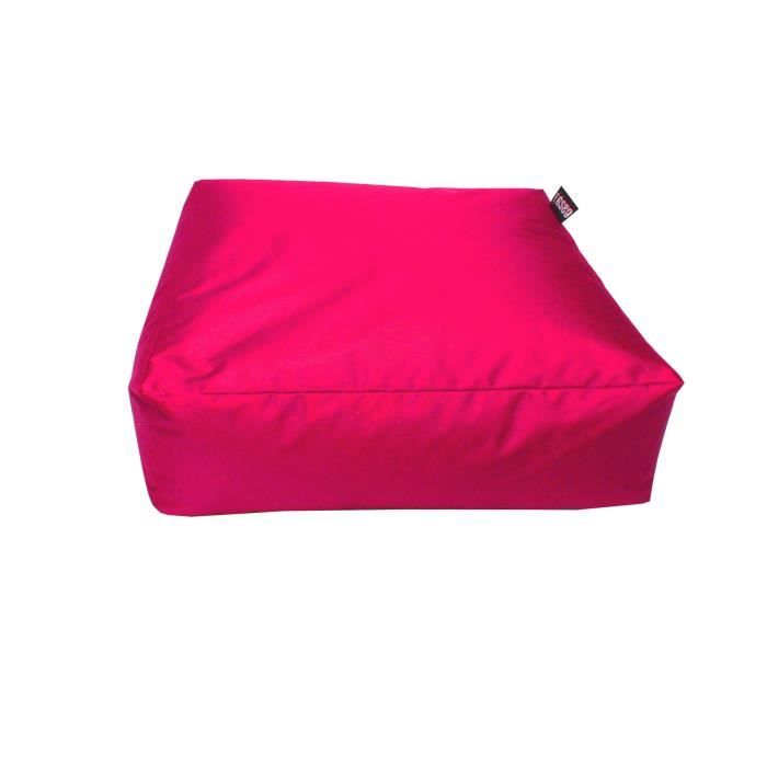 EASY FOR LIFE Coussin de sol Blok - 90cm - Rose fuchsia