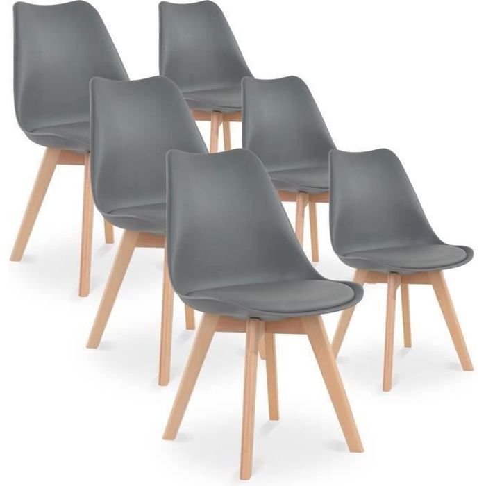chaises plastique