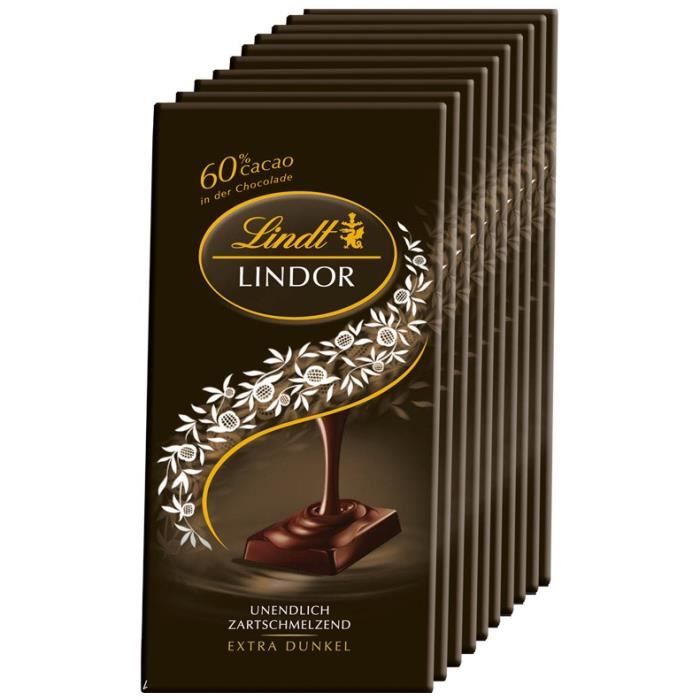 LINDT LINDOR EXTRA NOIR 100G
