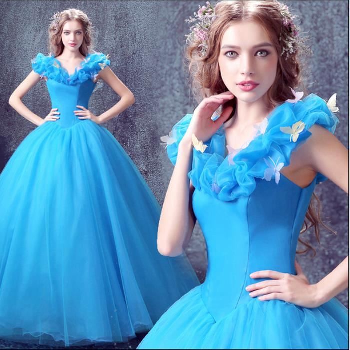 Robe cendrillon adulte - Achat / Vente Robe cendrillon ...