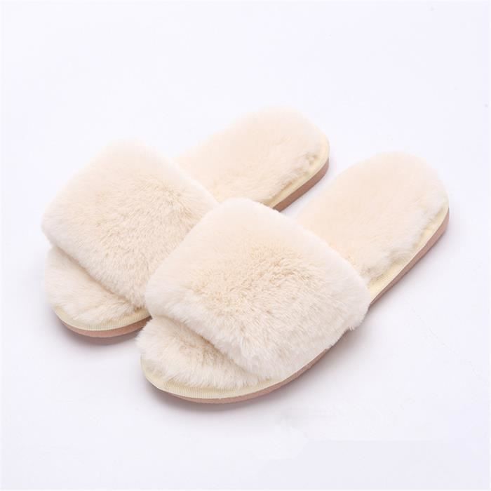 De meilleur Classique 35 Qualité Femme Nouvelle Peluche Chaud Couleur arrivee Chaussons Plus Supérieure Chaussure Hiver 40 Chausson qww86OUf