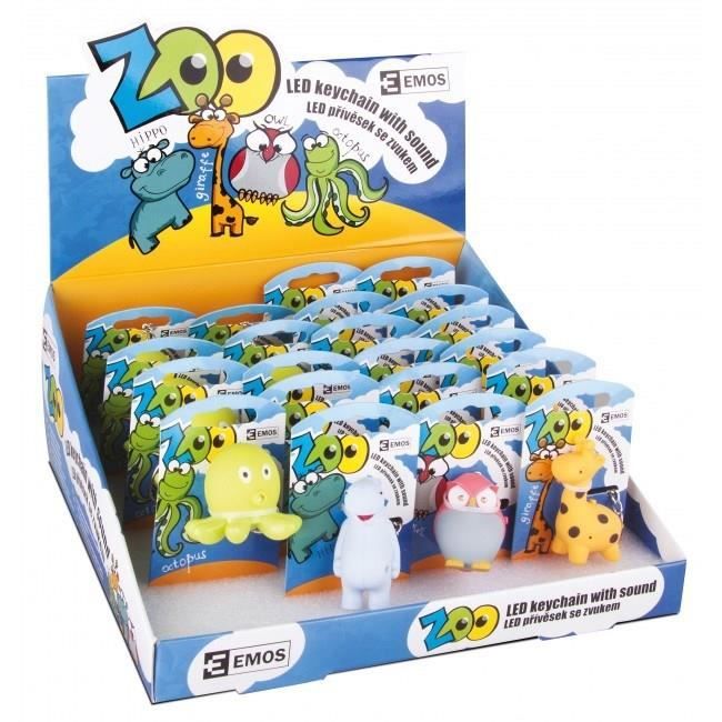 GPBM Porte-Clés Lumineux Zoo Display