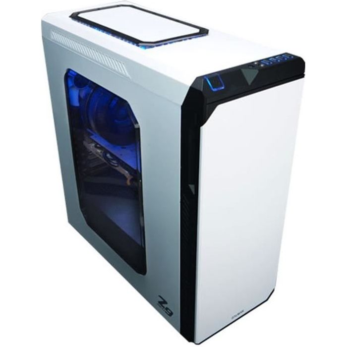 ZALMAN Boîtier PC Z9 Neo - Moyen Tour - Format ATX - Pas d'alimentation - Blanc