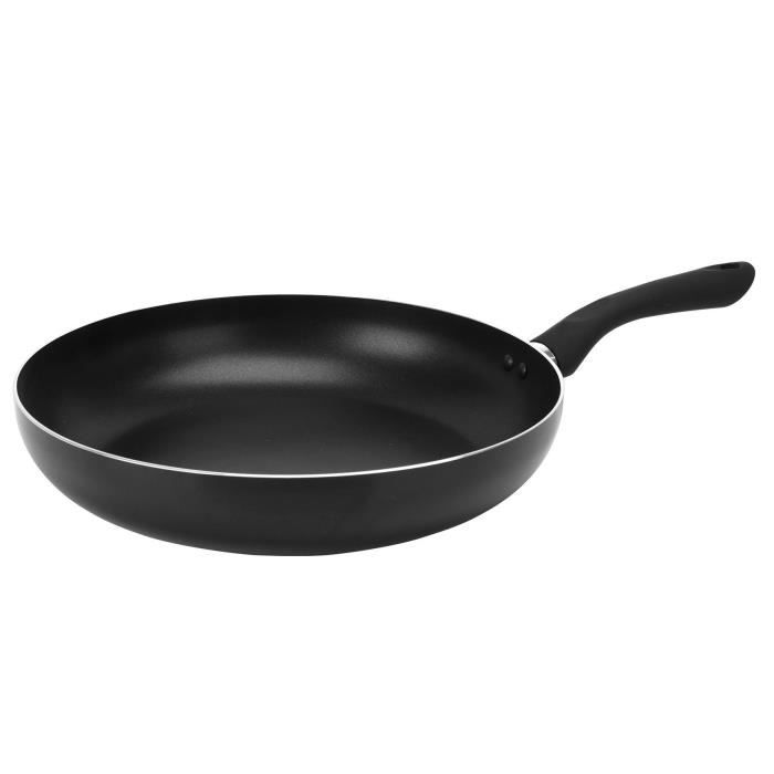 SITRAM Poêle Zéphyr - Ø 32 cm - Aluminium pressé - Noir - Tous feux dont induction