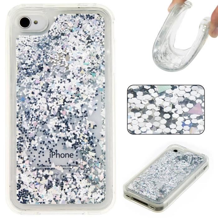 coque iphone 4 liquide paillettes coque iphone 4 liquide paillettes