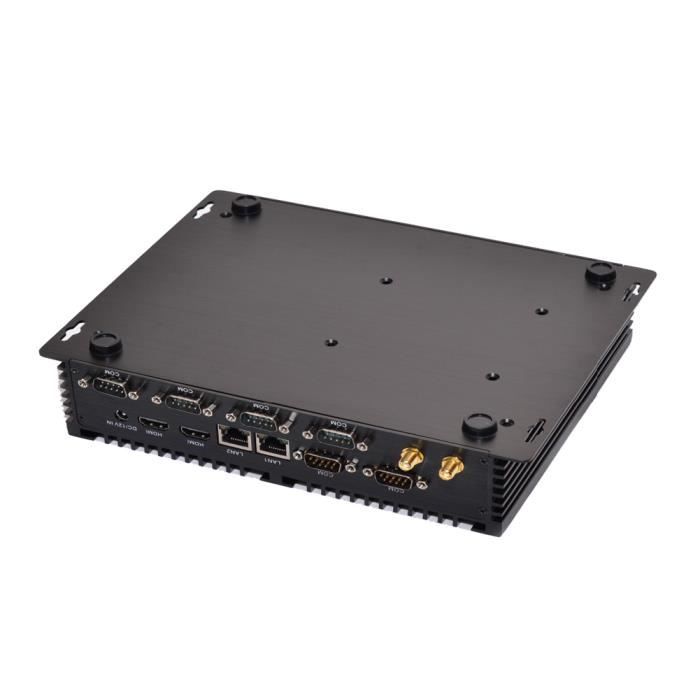Core i7 Mini PC industriel 6 * COM HDMI VGA USB2