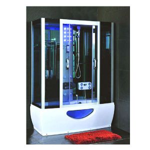 Combine cabine de douche + baignoire balneo Ore… - Achat ...