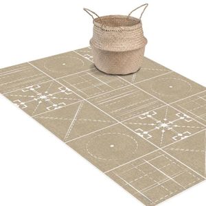 TAPIS TAPIS VINYLE DAKAR BEIGE 60X100 CM