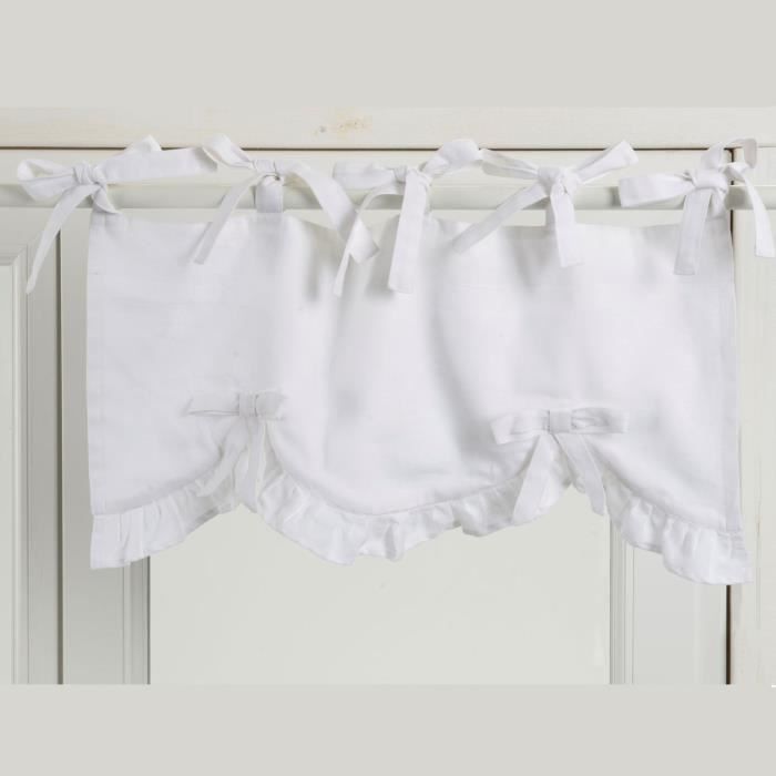 Amadeus Cantonnière Froufrou L45 x H25 cm - Achat / Vente rideau ... Amadeus Cantonnière Froufrou L45 x H25 cm - Achat / Vente rideau ...