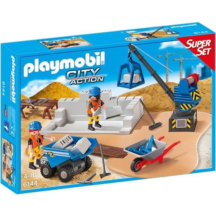 Playmobil La Vie De Chantier - 