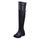 Bottes hautes Femme, jambes épaisses bottes à t...