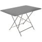 table de jardin pliante en metal grise 110x70cm achat vente table de jardin table de jardin en metal grise cdiscount - Table De Jardin Pliante table de jardin pliante en metal grise 110x70cm achat vente table de jardin table de jardin en metal grise cdiscount - Table De Jardin Pliante