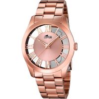 MONTRE Montre Femme Lotus 18124/1 acier plaqué or ROSE ca MONTRE Montre Femme Lotus 18124/1 acier plaqué or ROSE ca