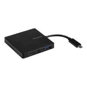 TARGUS HUB USB-C vers 3 ports USB-A & 1 port USB-C + Alimentation - Noir
