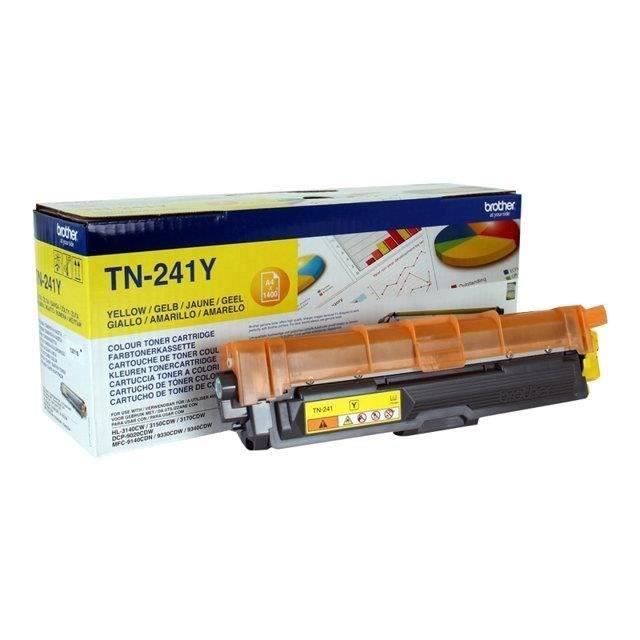 Brother TN-241Y Toner Jaune 1400 pages