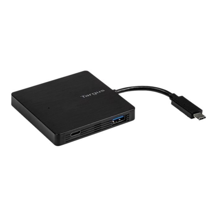 TARGUS HUB USB-C vers 3 ports USB-A & 1 port USB-C + Alimentation - Noir