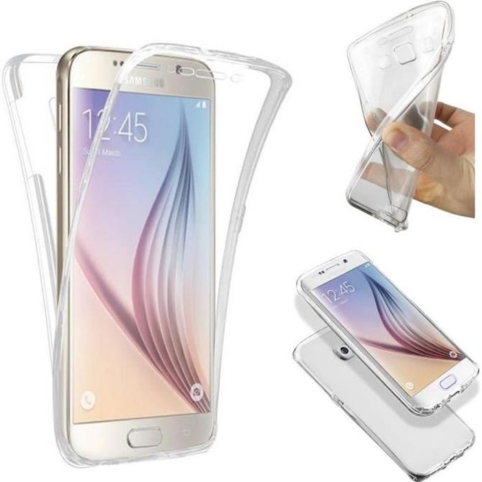 samsung s6 coque double face cylicone