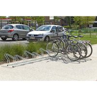 RATELIER Râtelier sur 2 niveaux cote à cote pour 8 vélos Mo RATELIER Râtelier sur 2 niveaux cote à cote pour 8 vélos Mo